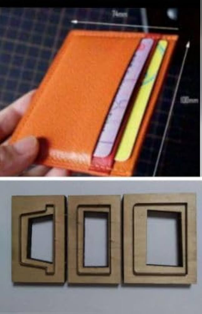 Amazon.co.jp: カードケース カード入れの 抜き型 パンチ 型紙